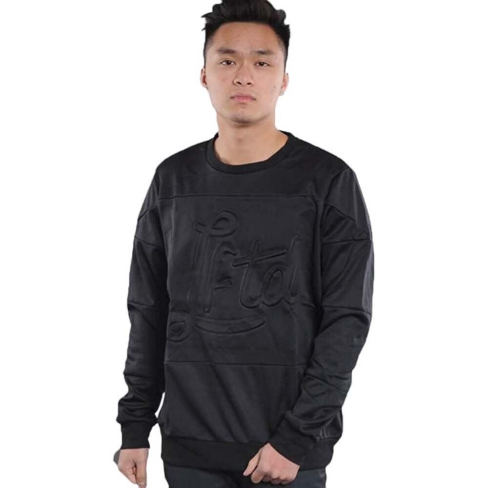 LRG Lifted LFTD Slacker Crewneck Black Sweatshirt Mens XL